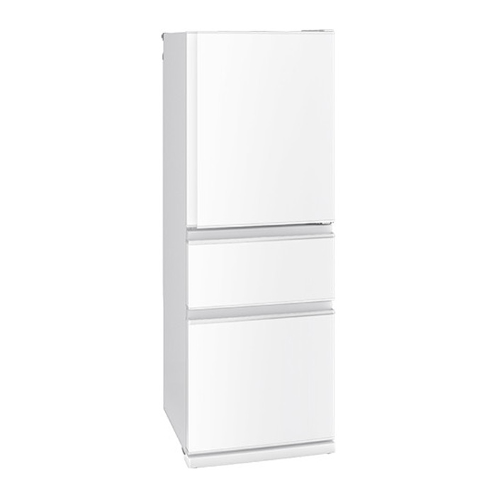 【配送＆設置無料】三菱電機 冷蔵庫 330L 右開き 3ドア Cシリーズ MR-C33M-W ホワイト