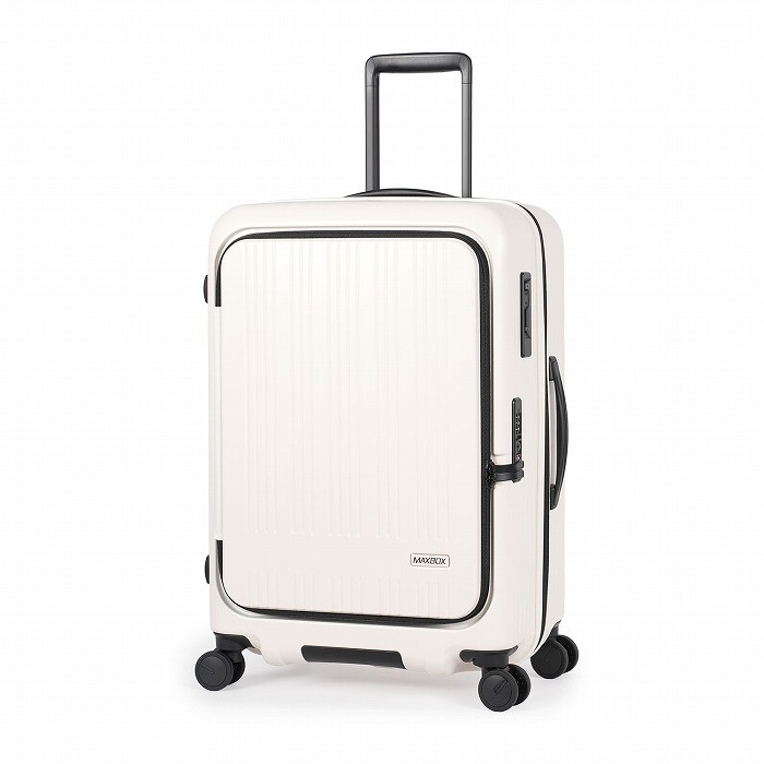A.L.I ハードキャリーケース MAXBOX 5～7泊 70L～78L MX-8011-24W-MV マットバニラ