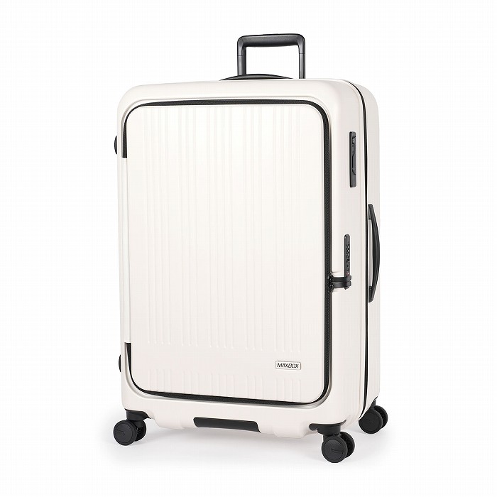 A.L.I ハードキャリーケース MAXBOX 10泊以上 100L～110L MX-8011-28W-MV マットバニラ