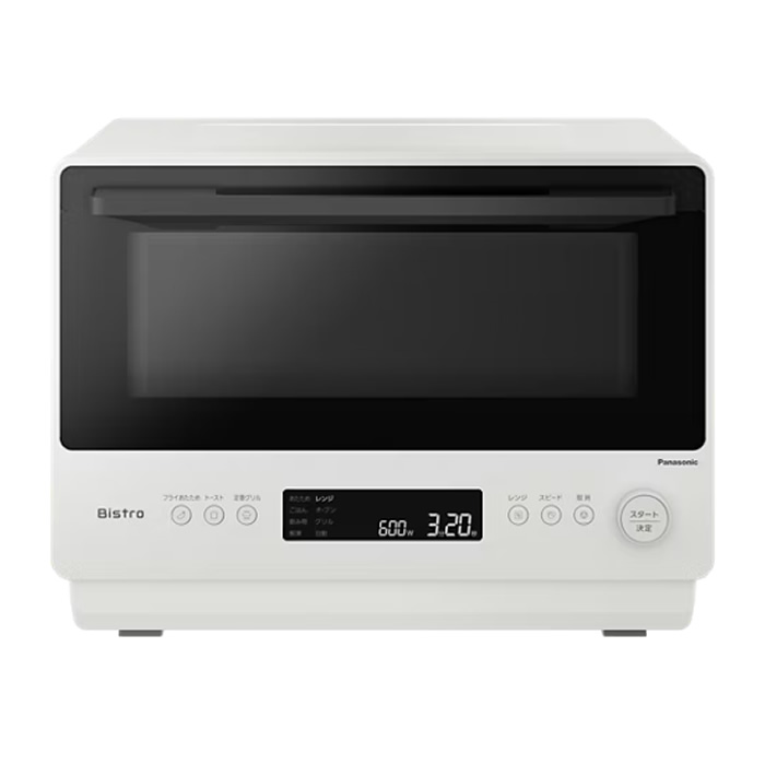 パナソニック 26L オーブンレンジ Bistro ビストロ NE-BS5D-W オフホワイト Panasonic