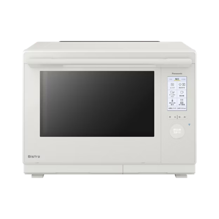 パナソニック 30L スチームオーブンレンジ Bistro ビストロ NE-UBS10E-W オフホワイト Panasonic