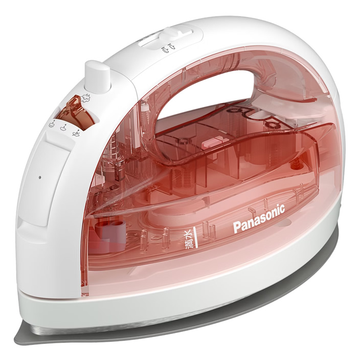 パナソニック コードレススチームアイロン NI-WL409-P クリアピンク Panasonic