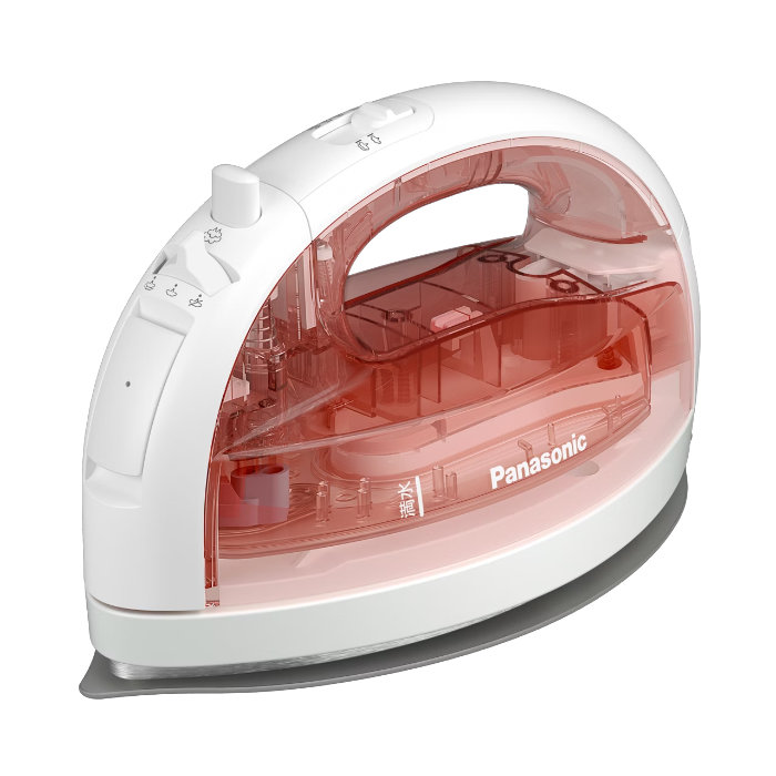パナソニック コードレススチームアイロン NI-WL410-P クリアピンク