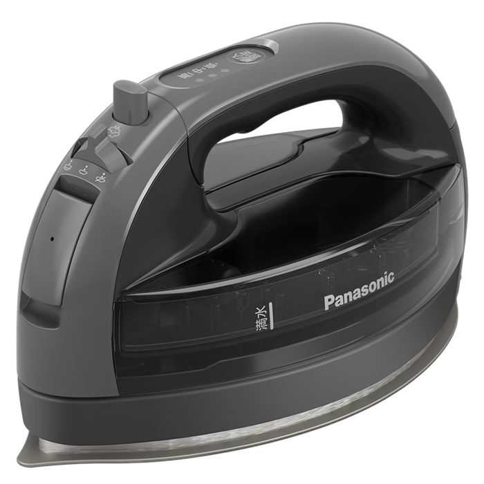 パナソニック コードレススチームアイロン NI-WL509-H グレー Panasonic