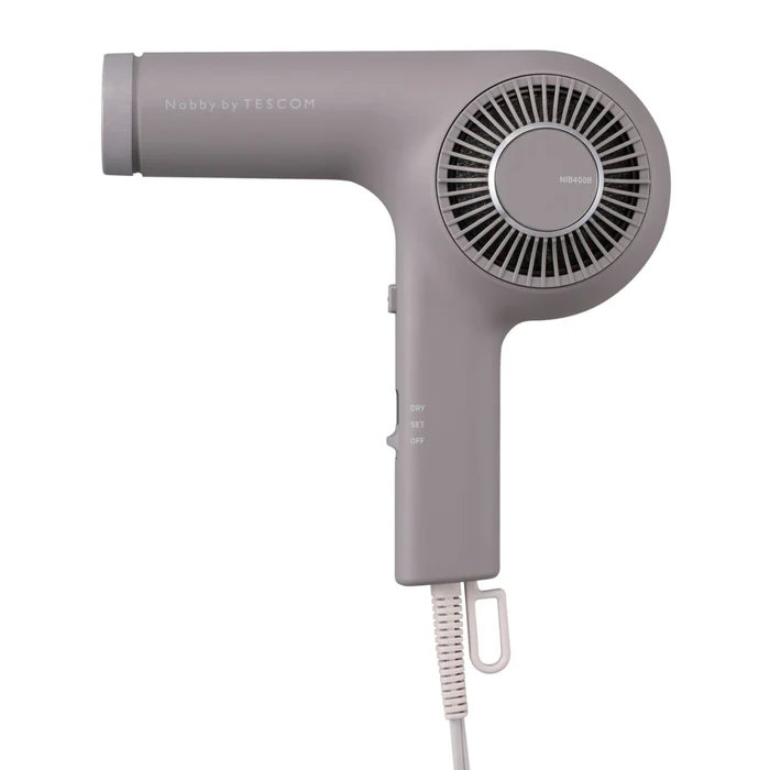 テスコム プロフェッショナル トライバランスイオン ヘアドライヤー NIB400B-H スモーキーグレー Nobby by TESCOM