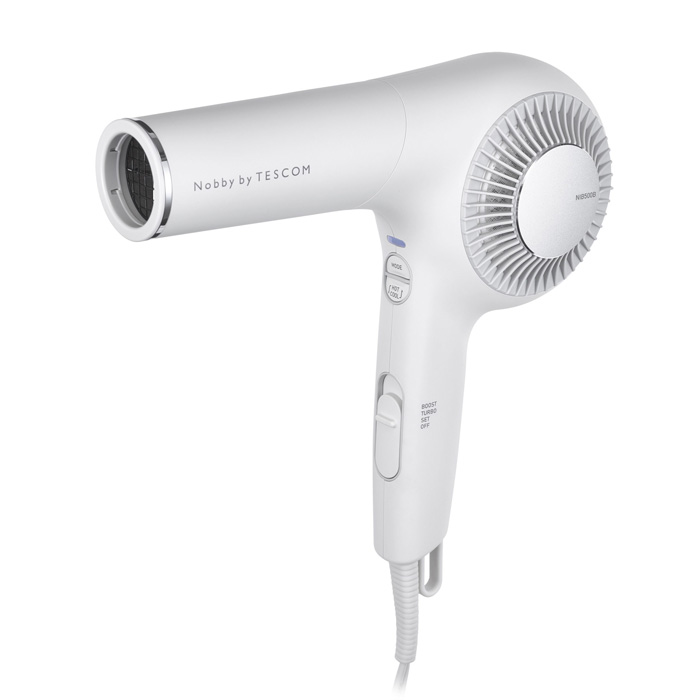 テスコム Nobby by TESCOM プロフェッショナル プロフェッショナル プロテクトイオン ヘアドライヤー NIB500B-W ホワイトアッシュ 大風速