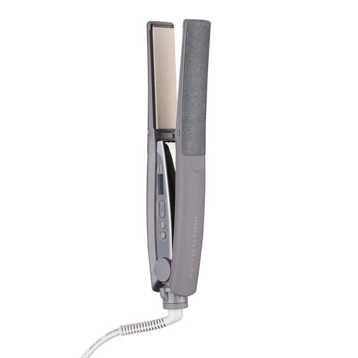 テスコム ヘアアイロン プロフェッショナル プロテクトイオン ストレートアイロン NIS500B-H スモーキーグレー Nobby by TESCOM