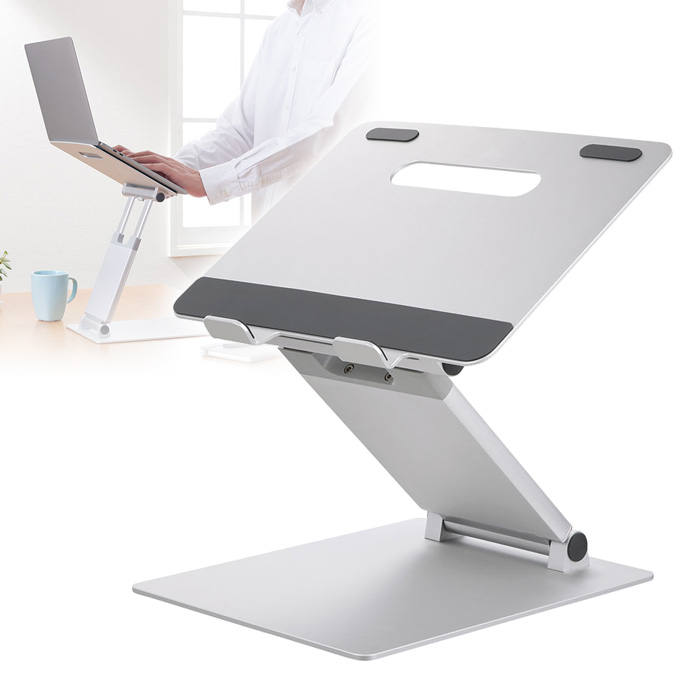 キングジム ノートパソコンスタンド3 NPS15-SL シルバー