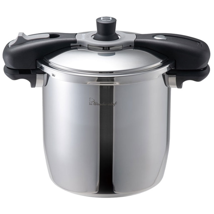 ワンダーシェフ 魔法のクイック料理 両手圧力鍋 NQDA80 8L 610591