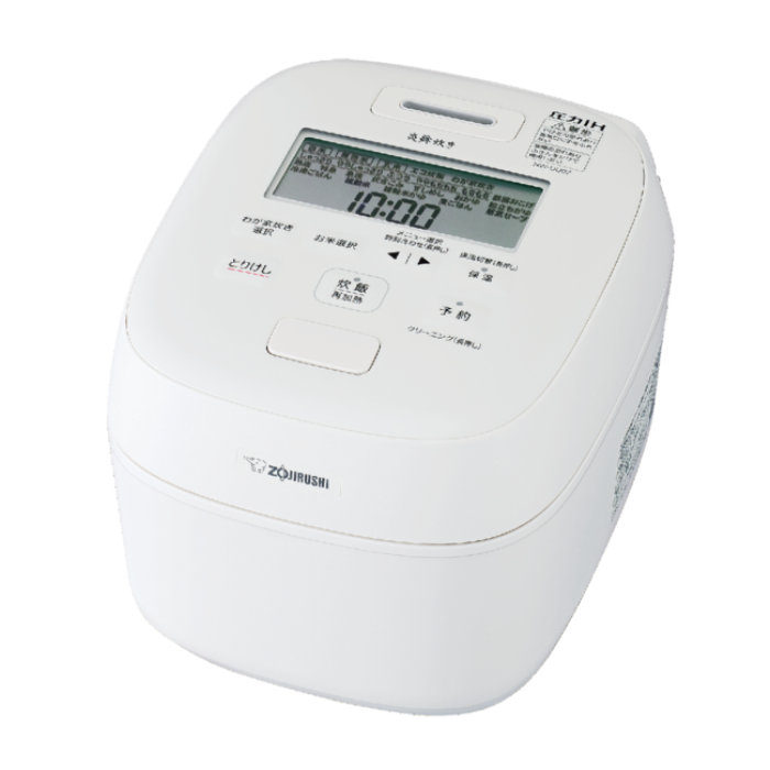 象印 炊飯器 4合炊き 小容量 圧力IH炊飯ジャー 炎舞炊き NW-UU07-WZ 白