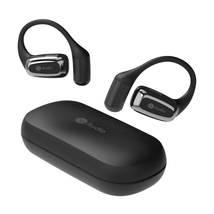 (nb)Audio オープンイヤーイヤホン Open+2 オープンツー 完全ワイヤレスイヤホン OPN2-BK ブラック