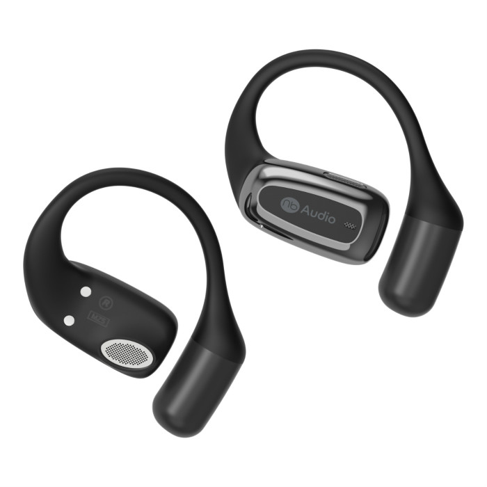 (nb)Audio オープンイヤーイヤホン Open+2 オープンツー 完全ワイヤレスイヤホン OPN2-BK ブラック