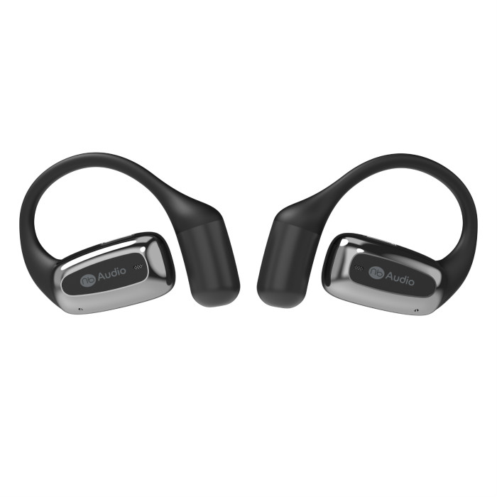(nb)Audio オープンイヤーイヤホン Open+2 オープンツー 完全ワイヤレスイヤホン OPN2-BK ブラック