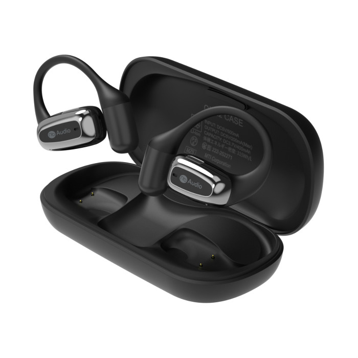 (nb)Audio オープンイヤーイヤホン Open+2 オープンツー 完全ワイヤレスイヤホン OPN2-BK ブラック