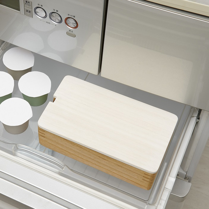 kirisai ごはん おひつ 桐製 桐のレンジでお櫃 しゃもじ付き OSG-2 オスマック 日本製