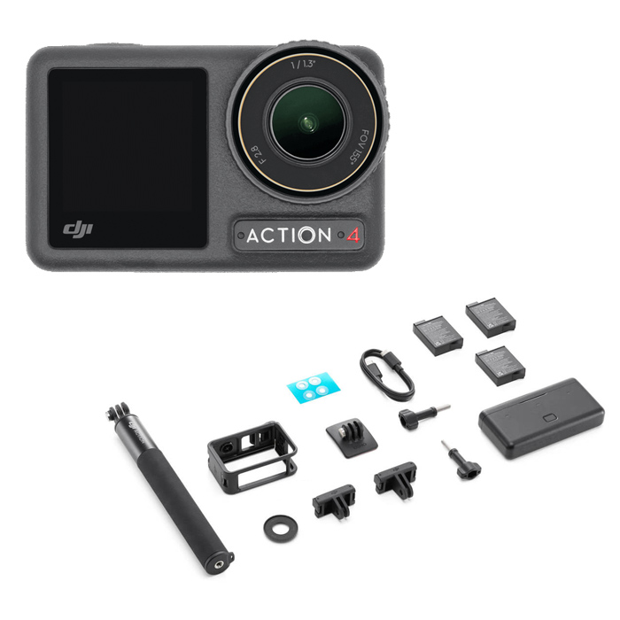 DJI アクションカメラ Osmo Action 4 アドベンチャーコンボ OSMO-ACTION4-A-COMBO
