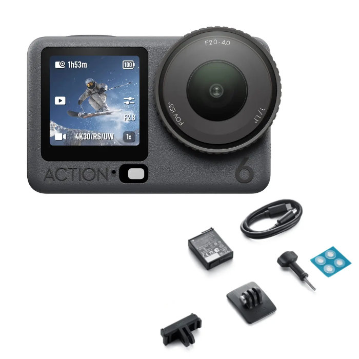 DJI アクションカメラ Osmo Action 6 スタンダードコンボ OSMO-ACTION6-S-COMBO