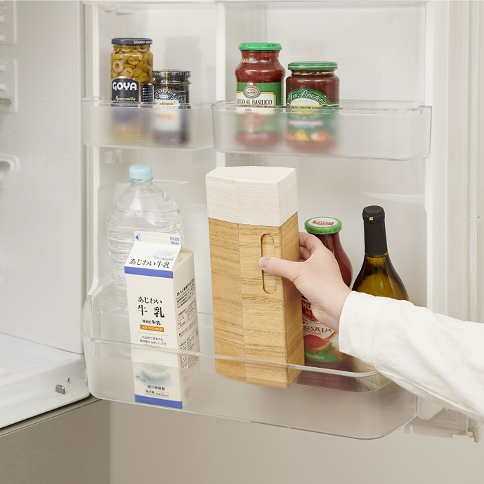 kirisai 冷蔵庫用 米びつ 1kg 桐製 桐の冷蔵こめ櫃 OSPO-1 オスマック 日本製