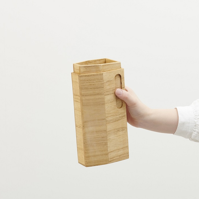 kirisai 冷蔵庫用 米びつ 1kg 桐製 桐の冷蔵こめ櫃 OSPO-1 オスマック 日本製