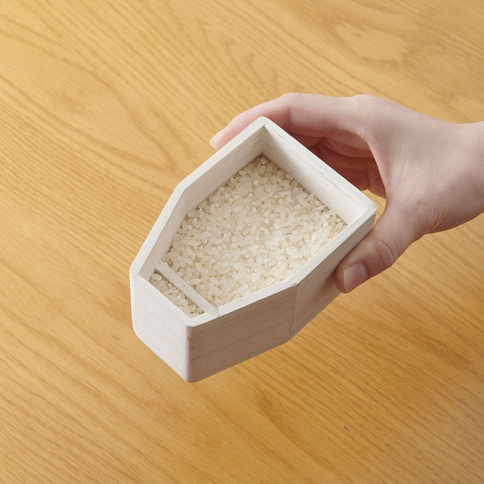 kirisai 冷蔵庫用 米びつ 1kg 桐製 桐の冷蔵こめ櫃 OSPO-1 オスマック 日本製