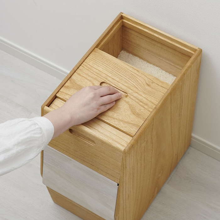 kirisai 米びつ 20kg 桐製 桐のこめ櫃 OSPO-20 オスマック 日本製