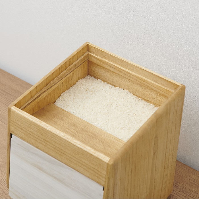 kirisai 米びつ 5kg 桐製 桐のこめ櫃 OSPO-5 オスマック 日本製