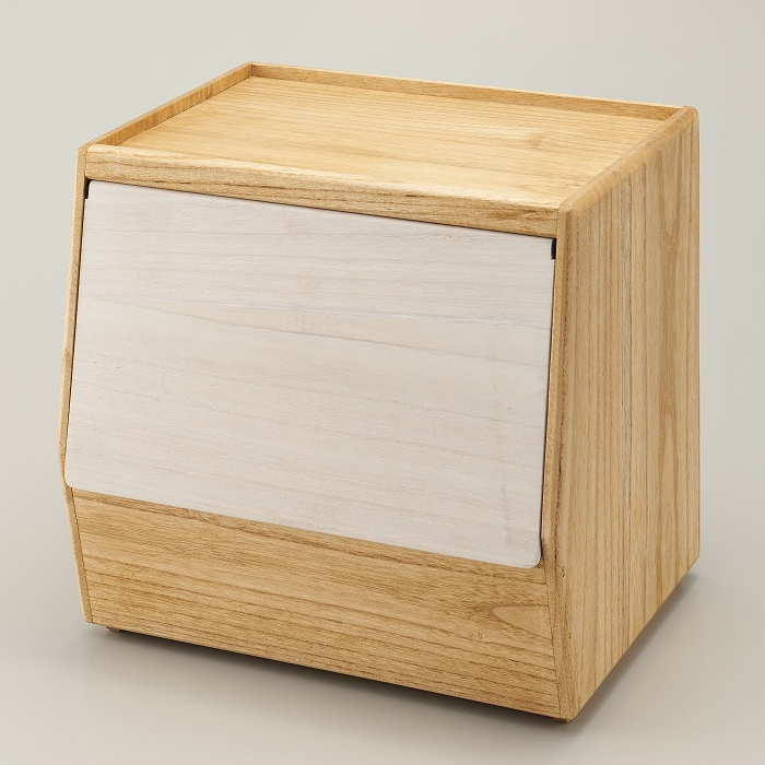 kirisai 野菜ストッカー 桐製 桐のやさい櫃 スノコ付き OSPY-1 オスマック 日本製