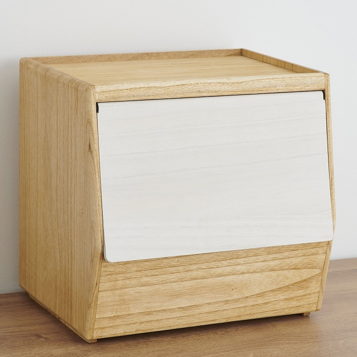 kirisai 野菜ストッカー 桐製 桐のやさい櫃 スノコ付き OSPY-1 オスマック 日本製