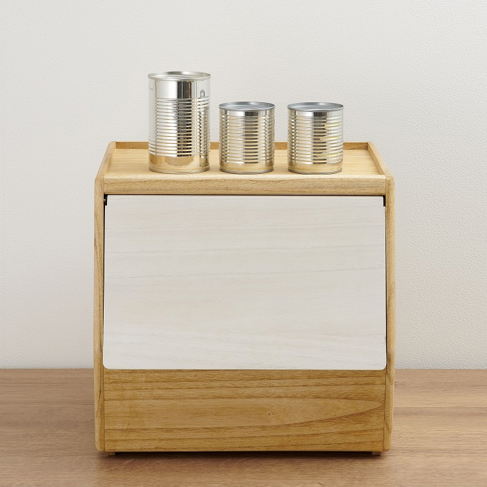 kirisai 野菜ストッカー 桐製 桐のやさい櫃 スノコ付き OSPY-1 オスマック 日本製