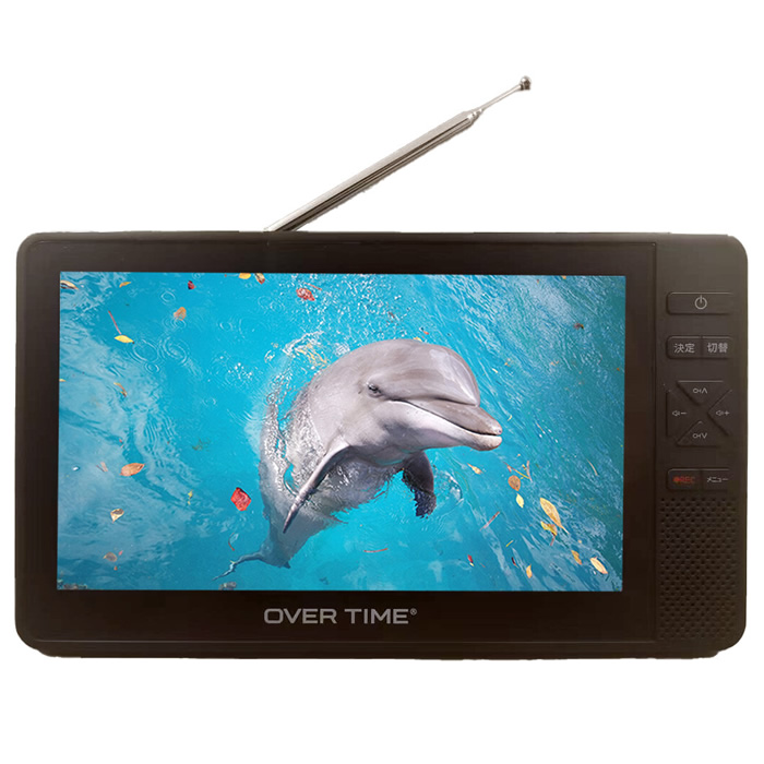 OVER TIME 液晶テレビ 19型録画機能つきポータブルTV OT-FT190KT