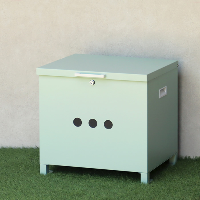 MOJYU ベンチ収納宅配ボックス Linda PBX-142 セージグリーン
