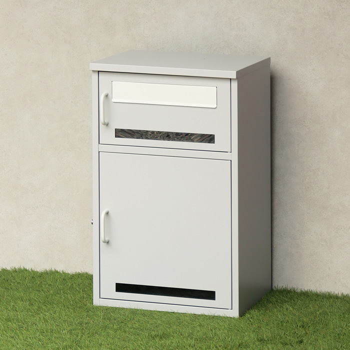 MOJYU 宅配ボックス Loretta PBX-160 スカイグレー