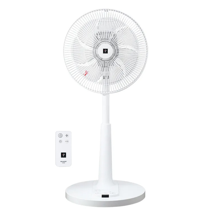 シャープ 扇風機 30cm 7枚羽根 プラズマクラスター扇風機 PJ-T3AS-W ホワイト系