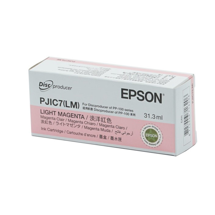 エプソン 純正 ディスクデュプリケーター用 インクカートリッジ ライトマゼンタ PJIC7LM