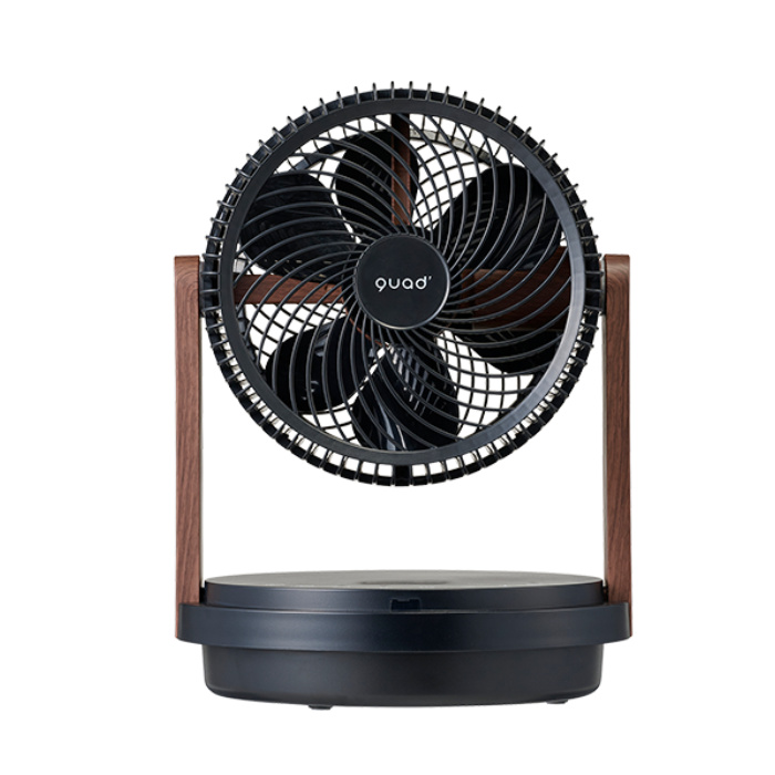 QUADS クワッズ ツインブレード3D DCサーキュレーター DUOAIR DC デュオエアDC QS507BW ブラックウッド