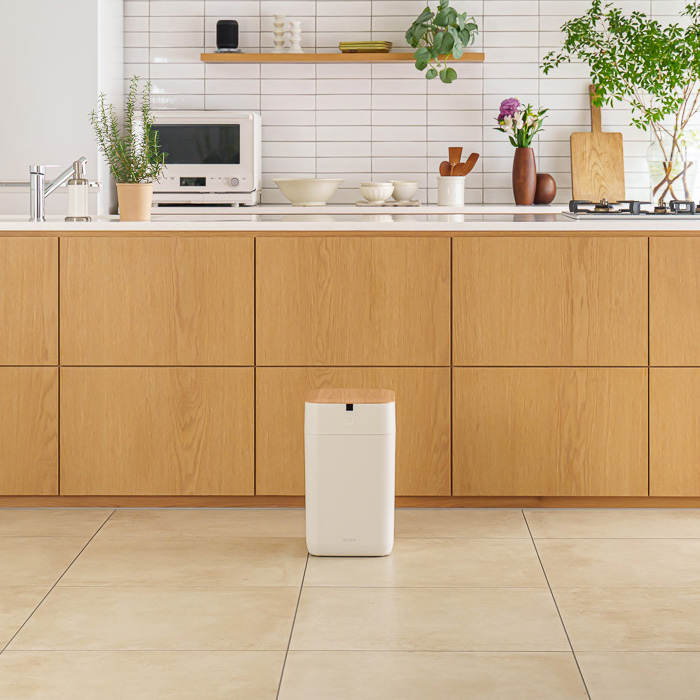 QUADS ゴミ箱 15L ELBIN エルビン 全自動スマートゴミ箱 センサー 自動