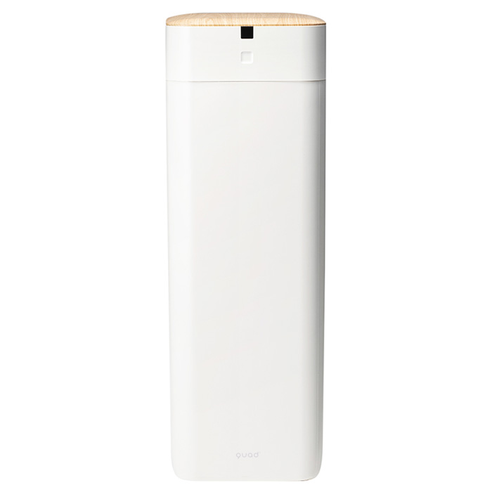 QUADS ゴミ箱 30L ELBIN エルビン 全自動スマートゴミ箱 センサー 自動密封 QS558IV アイボリー×ナチュラルウッド