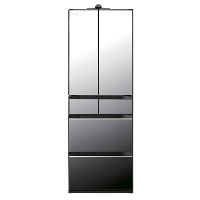 【配送&設置無料】日立 冷蔵庫 540L フレンチドア 観音開き 6ドア HXCCタイプ R-HXCC54X-X クリスタルミラー