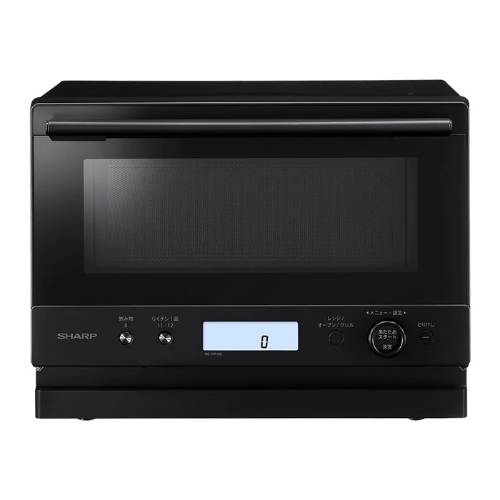 シャープ オーブンレンジ 18L PLAINLY RE-WF186-B ブラック