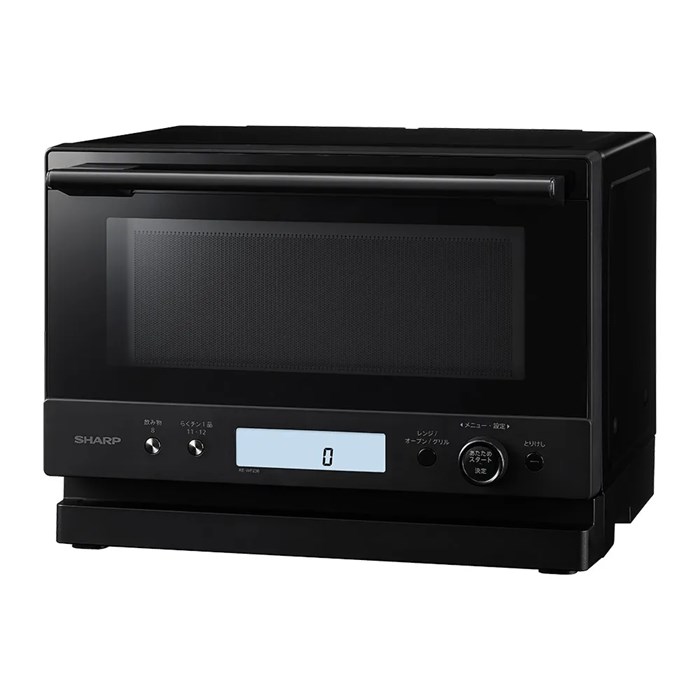 シャープ オーブンレンジ 23L 角皿スチームモデル PLAINLY RE-WF236-B ブラック