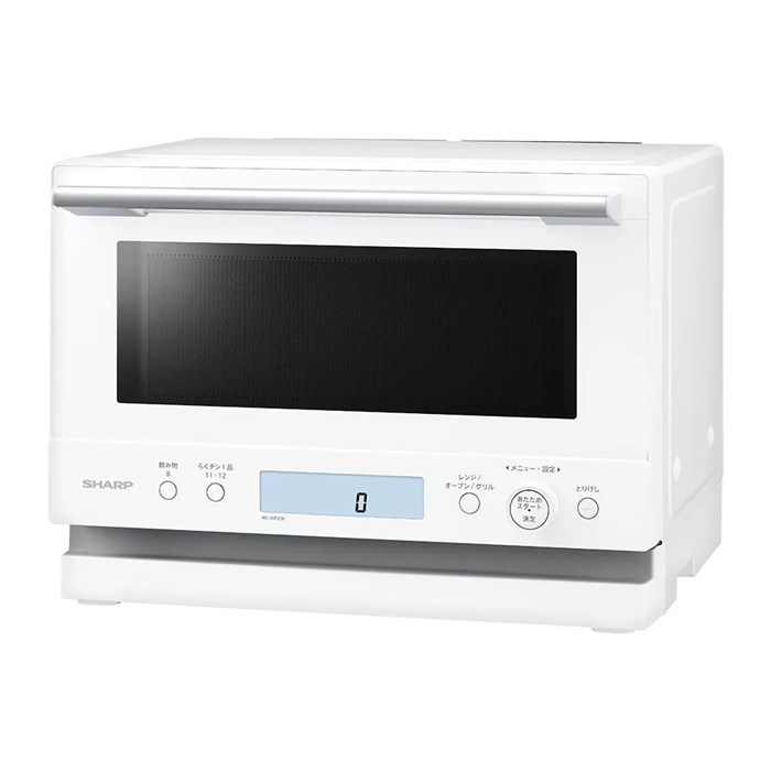 シャープ オーブンレンジ 23L 角皿スチームモデル PLAINLY RE-WF236-W ホワイト