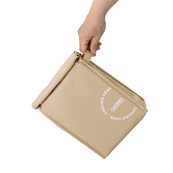 サーモス 保冷バッグインバッグ 3L ベージュ REY-0031-BE 保冷剤付き 保冷バッグ クーラーバッグ