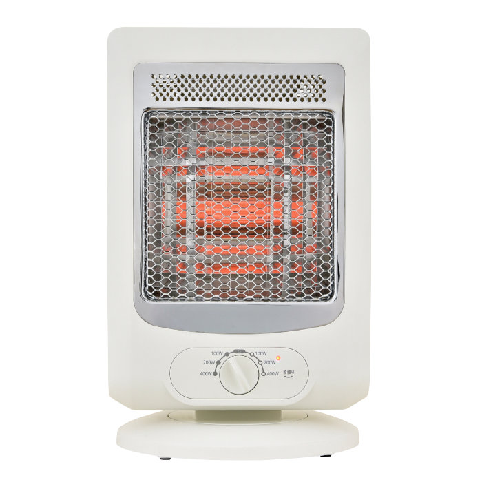 おおたけ リフレクトヒーター 400W RF-Z426-W ホワイト