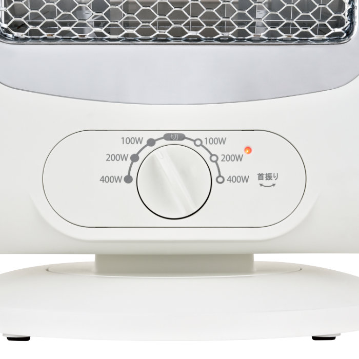 おおたけ リフレクトヒーター 400W RF-Z426-W ホワイト