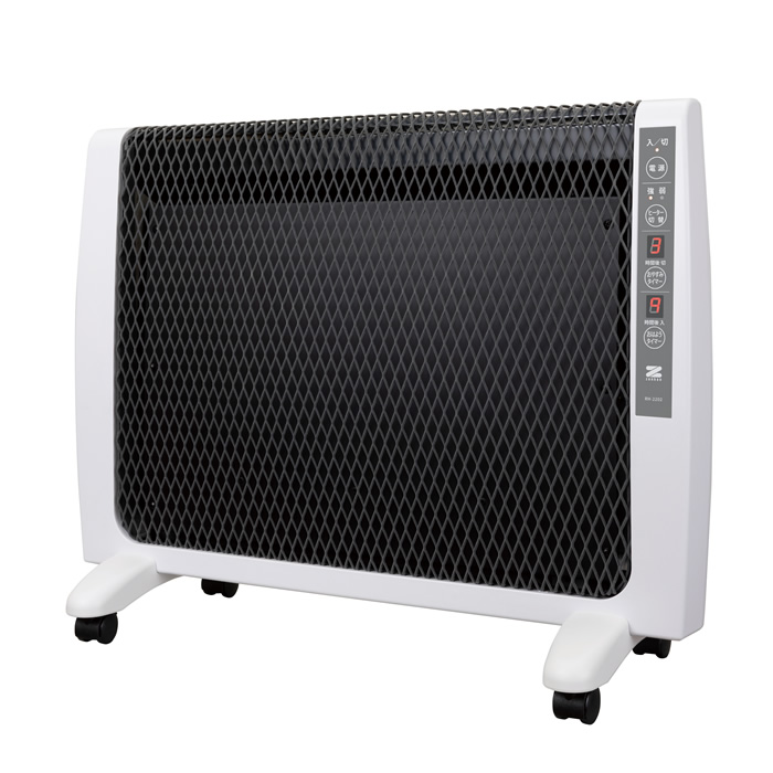 ゼンケン 超薄型 遠赤外線暖房機 RH-2202 ホワイト