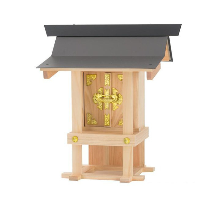 神棚の里 地の神 小 カラートタン 神棚 S-4993896020220 静岡木工