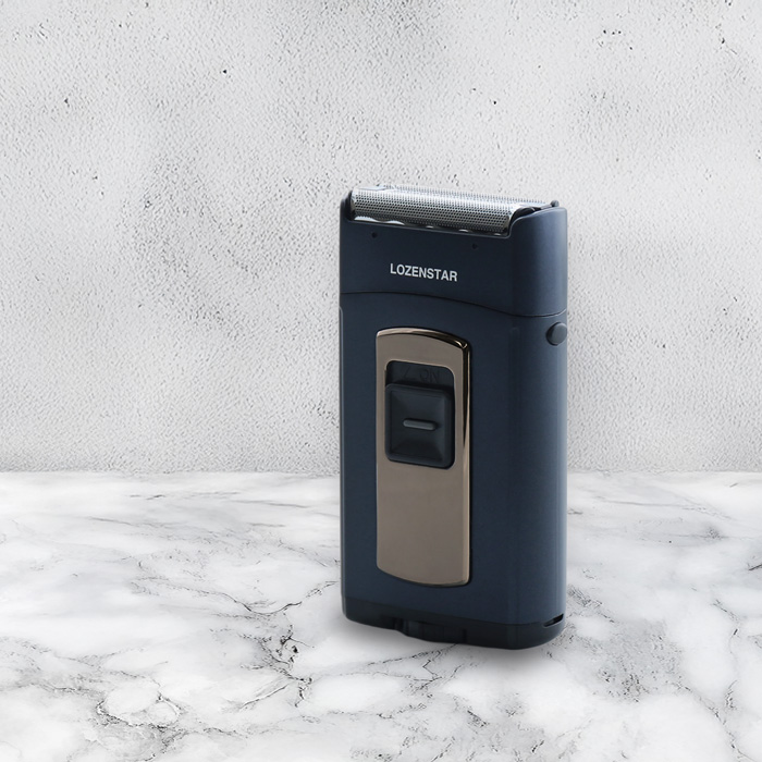 ロゼンスター 水洗いポケそり 3枚刃 S-627NV メンズシェーバー 髭剃り