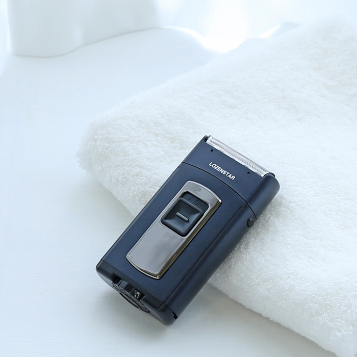 ロゼンスター 水洗いポケそり 3枚刃 S-627NV メンズシェーバー 髭剃り