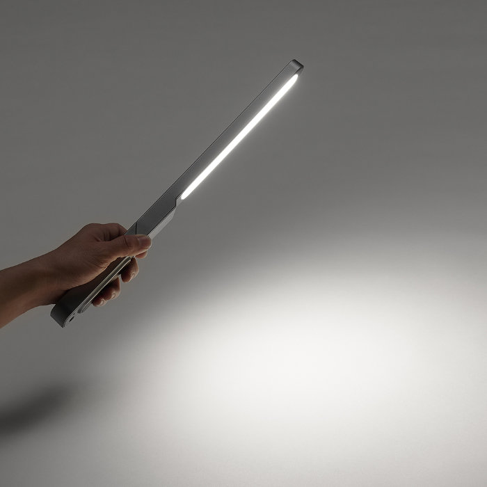 YAZAWA ヤザワ LEDデスクスタンドライト マグネットLEDデスクスタンド SDL08C01NG グレー ヤザワコーポレーション