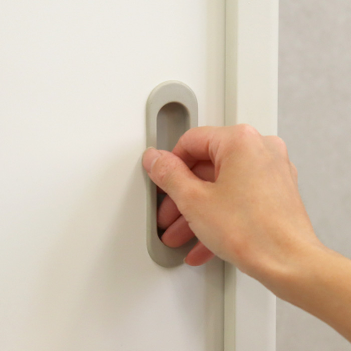 MOJYU 物置 Ave アーヴェ ラージ SED-006 ストレートグレー/パールグレー 鍵付き スライド扉 モジュ